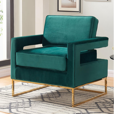 Binghamton Velvet Armchair