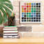  «Retro Color Graph» par Wild Apple Portfolio, art mural 12 po x 12 po-206370372