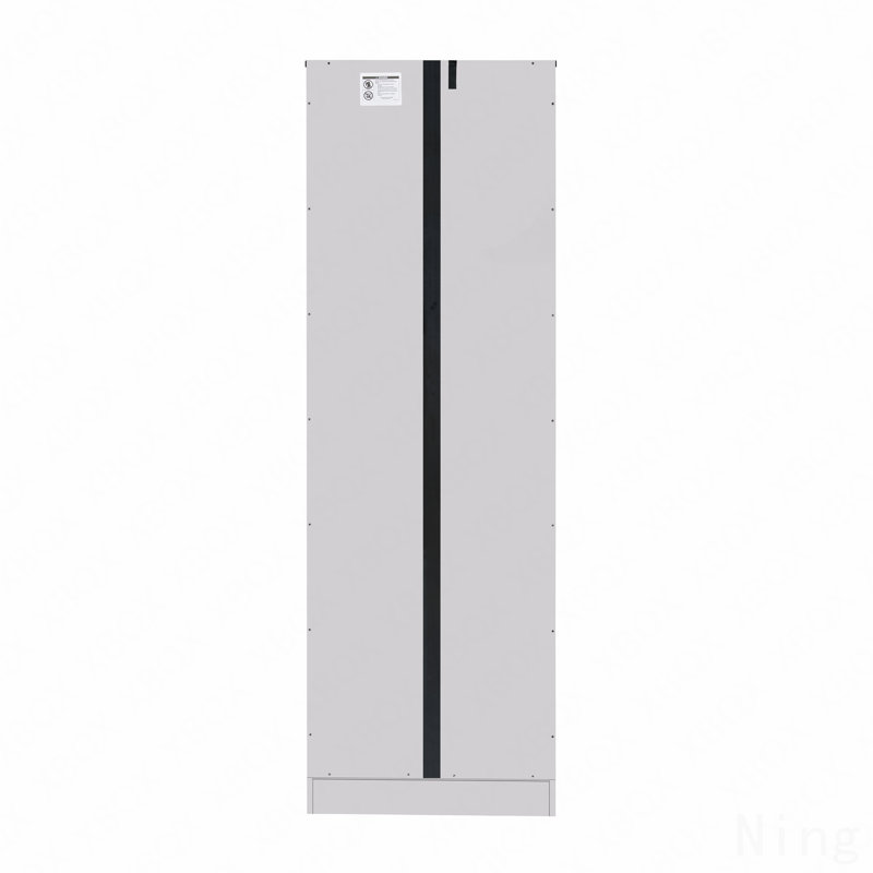 Armoire de rangement murale 8 portes avec 4 tablettes, Blanc