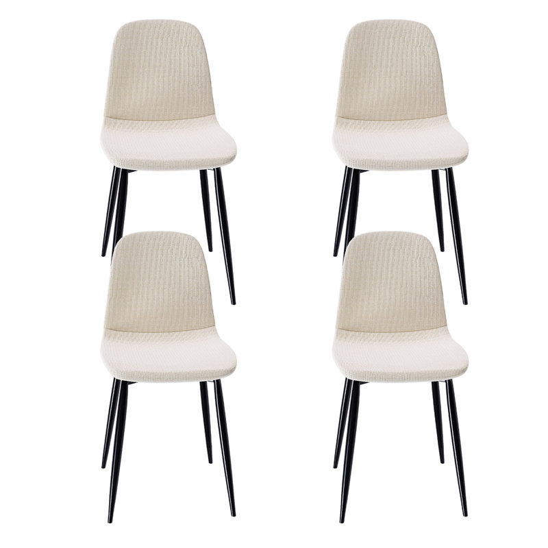Chaises de salle à manger Modern, Beige