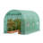 Walk-in Tunnel Greenhouse 9.58x6.43x6.23ft Galvanized Frame PE Cover Green-114480791-114480789