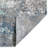 Metis Transitional Abstract Durable Performance Blue/Gray Area Rug-550309391
