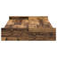 Storage Bed Frame Old Wood Engineered Wood