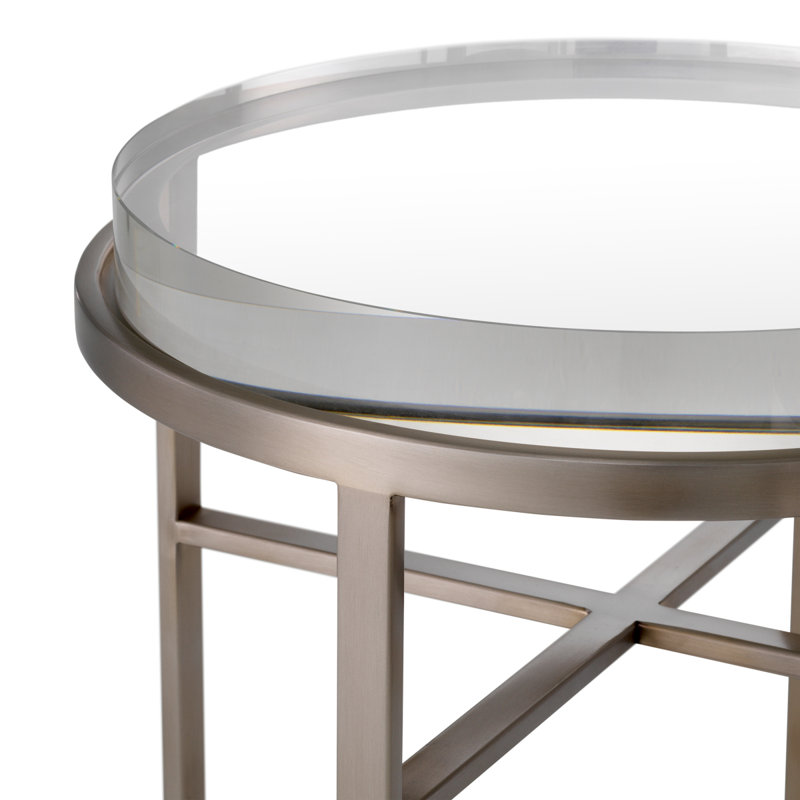 Hoxton Glass Nesting End Table
