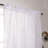 Cotton Semi Sheer Curtain Panel Pair-70083977-70083978