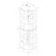 6 Shelf Corner Curio Display Cabinet With Lights, Mirrors And Adjustable Shelves(E26 Light Bulb Not Included)-125123309