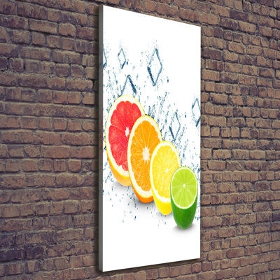 Citrus Fruits - Wrapped Canvas Print