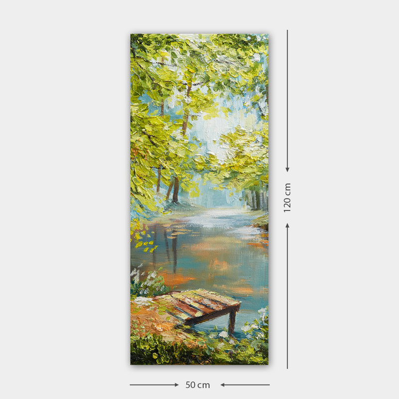 Peinture sur toile tendue