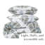 Ensemble de courtepointe brodée réversible Southeast Fine Linens Infinity-2135906757-2135906763