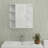 Wall-Mounted Bathroom Mirror Cabinet with Adjustable Shelves