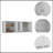 Sierra 7-Shelf 4-Door 2-Piece Kitchen Set, Antibacterial Surface, Perfect for Storage and Small Spaces