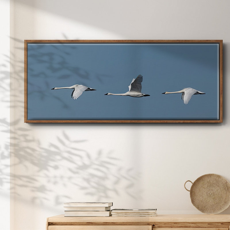 «Wing Up Wing Down», toile encadrée, H 20 po x l 50 po