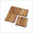 30 PCS Interlocking Deck Tiles Striped Pattern, 12/