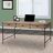 Wycombe 59'' Wood Grain Desk with Drawers-261746860