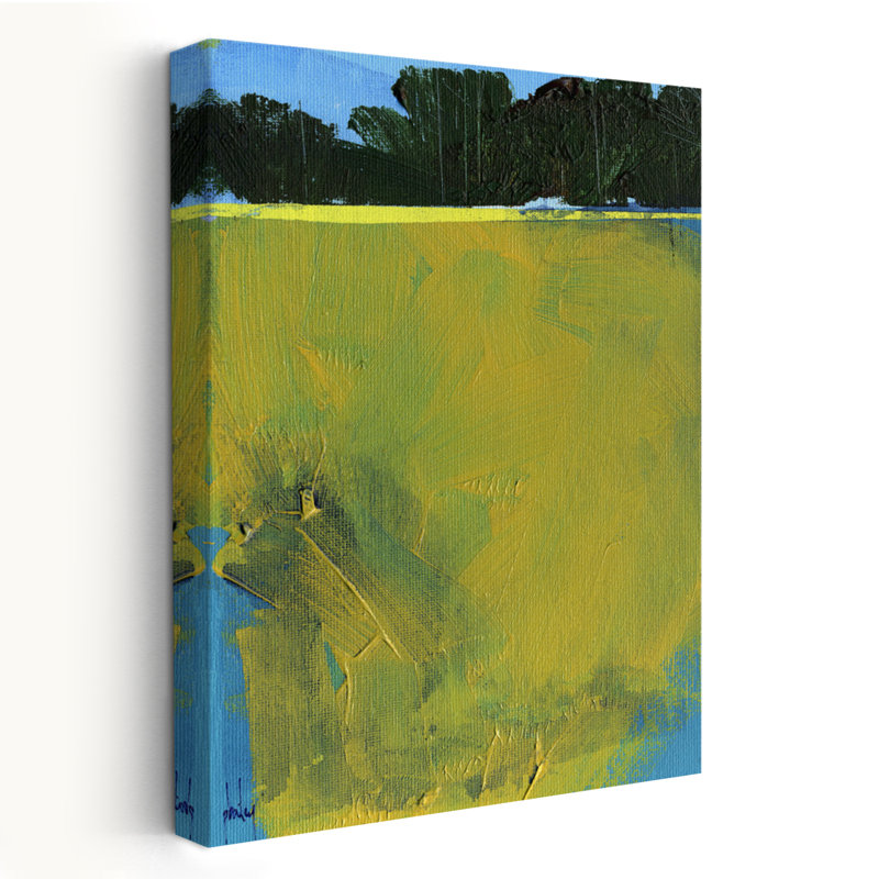 Nicotine - Art abstrait paysages, H 24 po x l 16 po