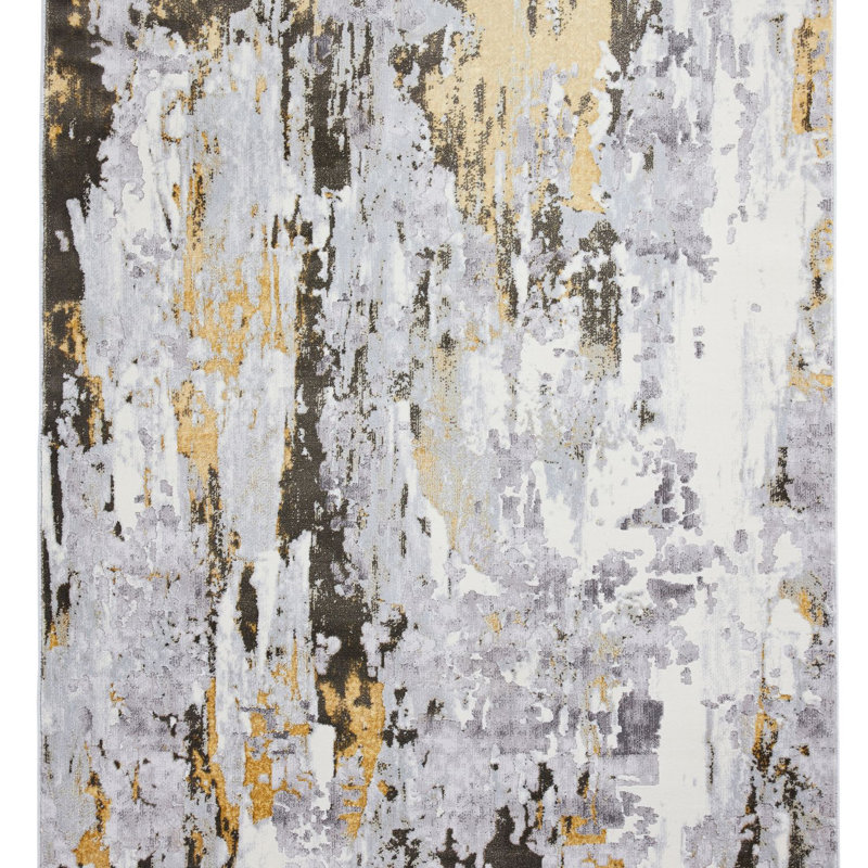 Apollo area rug Machine Woven Rectangle Grey