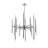 Kamaran 24 - Light Dimmable Sputnik Sculptural Glow Chandelier Hallway or Dining Room Low Voltage-169489902