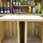 Capitani 205cm Solid Wood Mini Bar