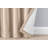 Premium Velvet Myreon Solid Color Room Darkening Thermal Rod Pocket Decorative Tie-Up Curtain Panel-1258478540