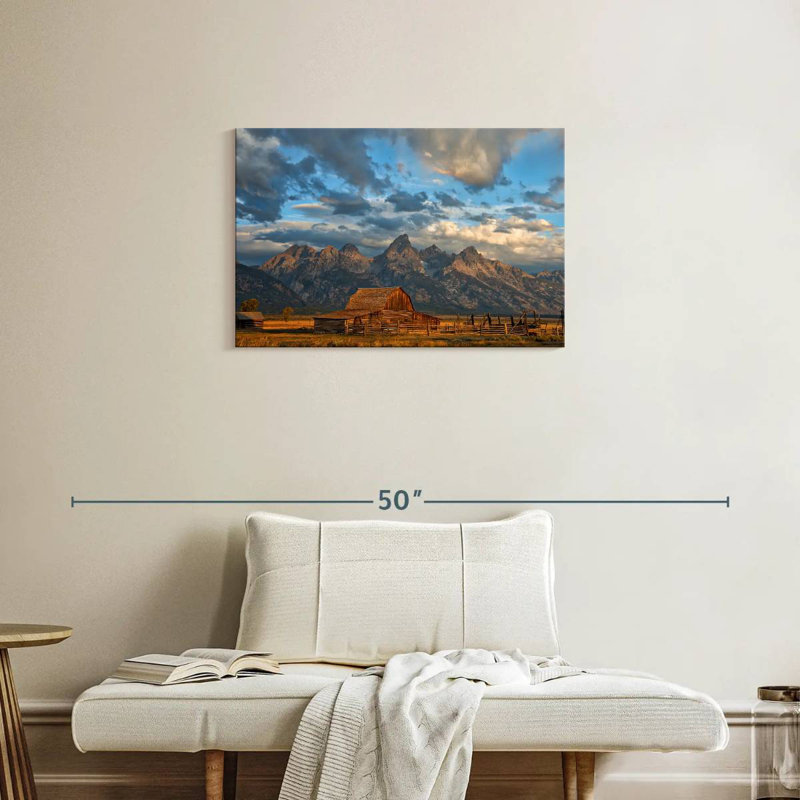 Rustic Wyoming, 20" H x 30" W