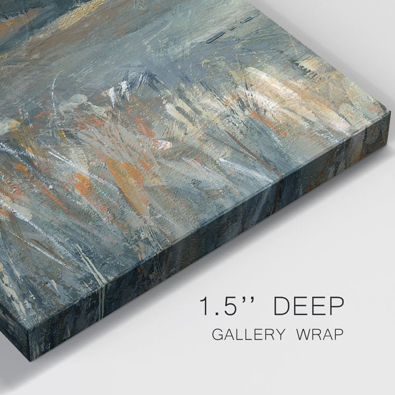 " Copper Dusk I " 2 - Pieces, 16" H x 32" W x 1" D