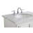 Hansford 30 " W Freestanding Standard 1 Single Vanity Bathroom Vanity With Marble Top-728500283