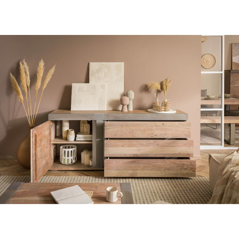 Amsterdam Sideboard, 75cm H x 180cm W x 45cm D