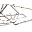 Lustre 25 lumières à DEL en acier inoxydable chromé avec diffuseurs en acrylique blanc-955717926