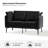 57" W Upholstered Loveseat with Metal Frame -1340027677