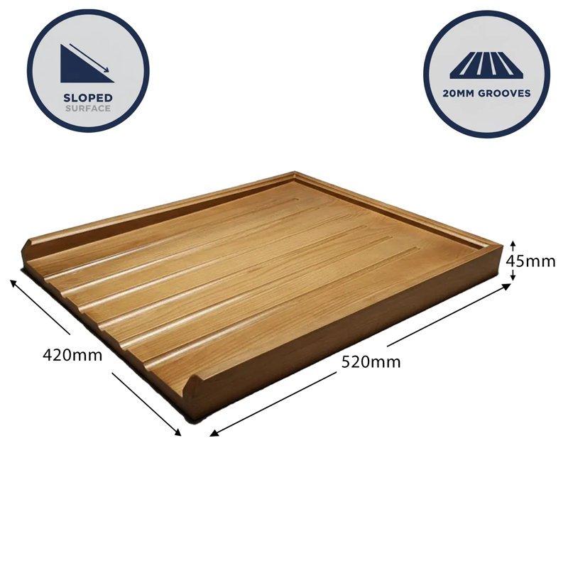 Wood Rinse Basket