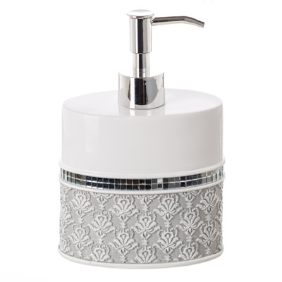 Mirror Damask Soap Dispenser