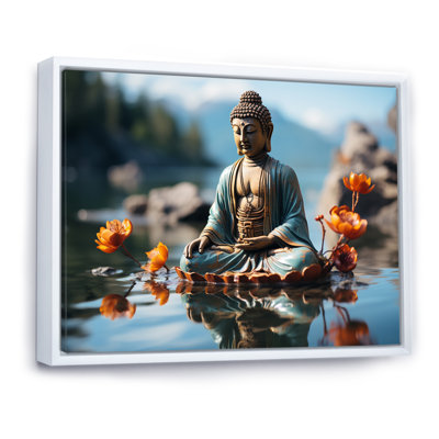 Art zen Bouddha tranquille en méditation II - Bouddhisme