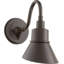Luminaire de grange d'extérieur câblé H 18,25 po Markeith-23744940-23744942