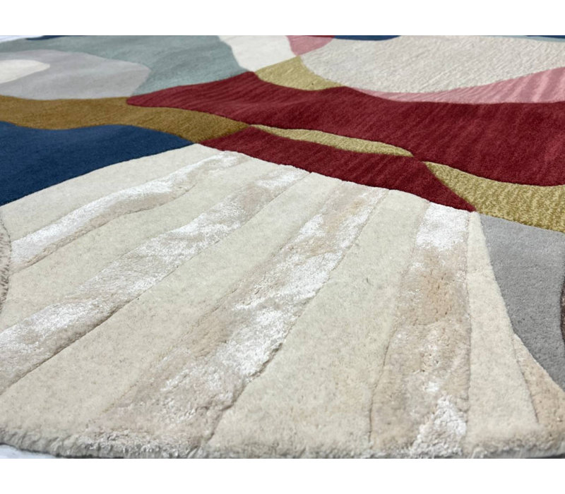 Jeyli One-of-a-Kind 5' X 5' Hand Tufted Area Rug