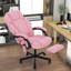 Chaise de bureau ergonomique réglable avec repose-pieds et soutien lombaire-1744082246