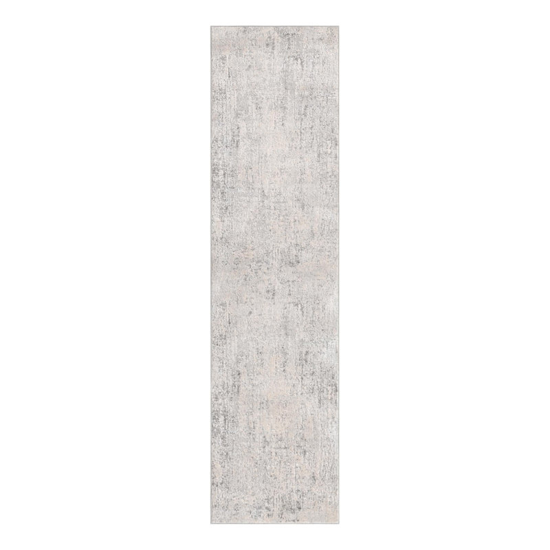 Tapis gris, Tapis de couloir 2 pi 7 po x 10 pi