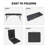 6Ft Folding Table, Portable Plastic Table For Camping, Picnics, Parties, High Load Bearing Foldable Table-1286688820-1286688826