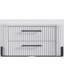 Table de chevet 2 tiroirs - (USB Type C)