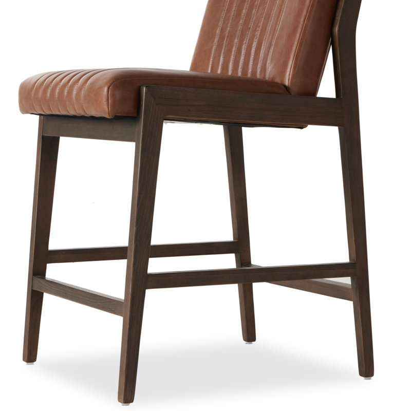 Alice Upholstered Stool, Counter Stool (26.25" Seat Height)