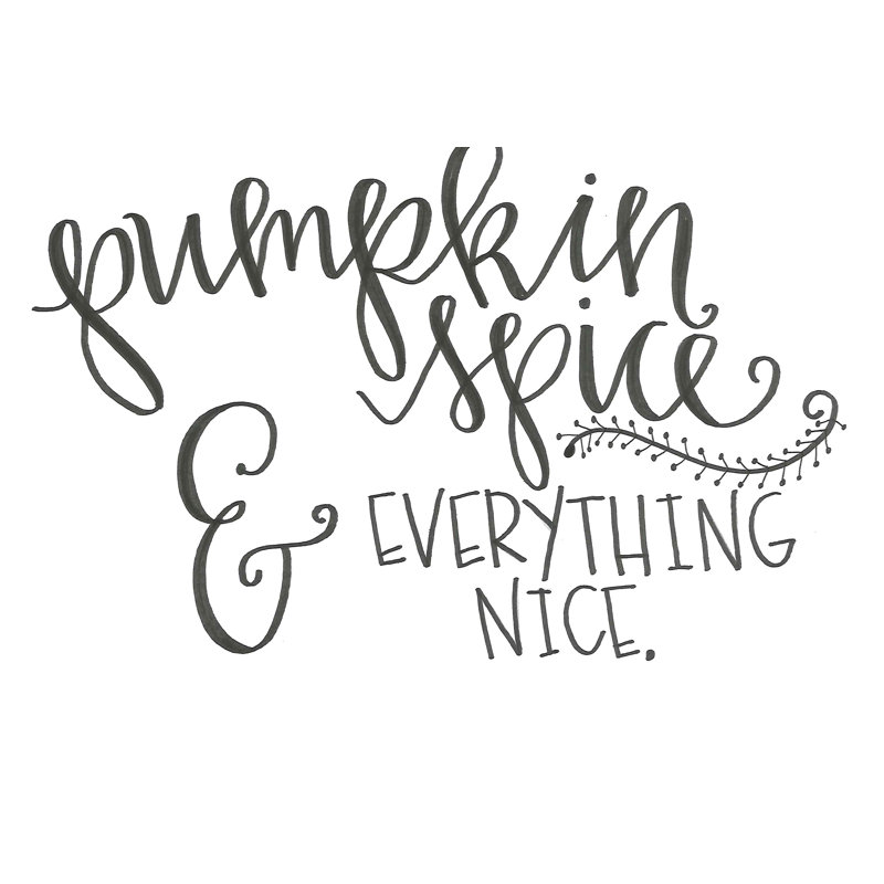 Pumpkin Spice And Everything Nice 3 - Wrapped Canvas Print, 81cm H x 122cm W x 3.8cm D