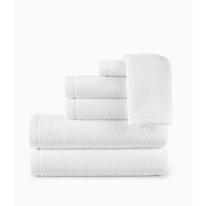 Jubilee 100% Cotton Washcloth, White