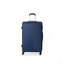 Ensemble de valises 3 pièces Valise légère et durable en ABS avec roulettes pivotantes, verrou TSA, (20/24/28), bleu foncé
