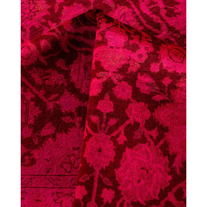 Fine Vibrance One-of-a-Kind 6' 1" X 9' 3" Hand Knotted Area Rug
