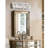 Vandeusen Crystal Strand 3-Light 18.1" Chrome Vanity Light