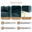 Madalinn 58'' Velvet Loveseat-1496992809