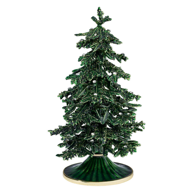 Holiday Tree Figurine, 7" H x 4" W x 4" D