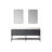 71.7'' Double Bathroom Vanity with Stone Top-1995835554