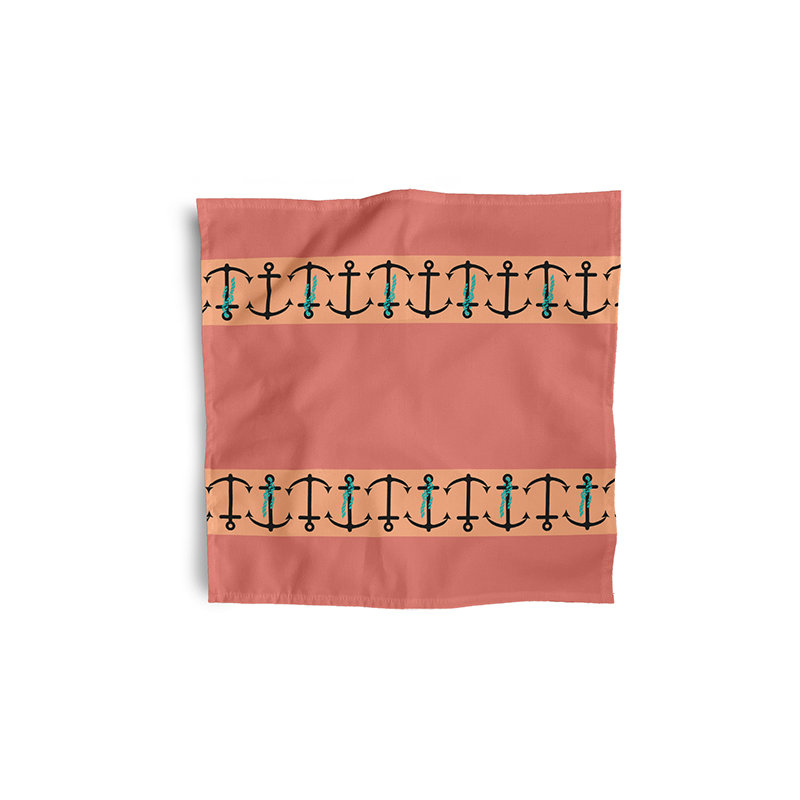 Ensemble de serviettes 4 pièces Algean, Mauve foncé