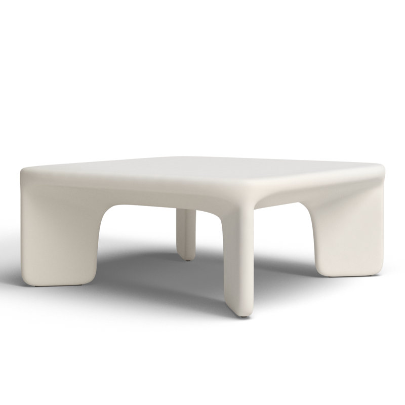 Lela Single Coffee Table, White