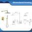 Robinet de douche avec valve brute-70491257
